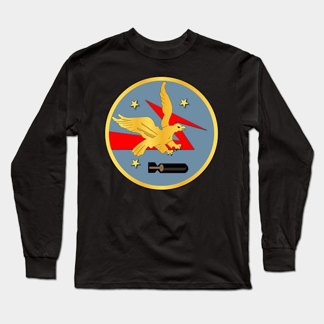 526th Bomb Squadron - 379th BG - WWII wo Txt Long Sleeve T-Shirt by twix123844